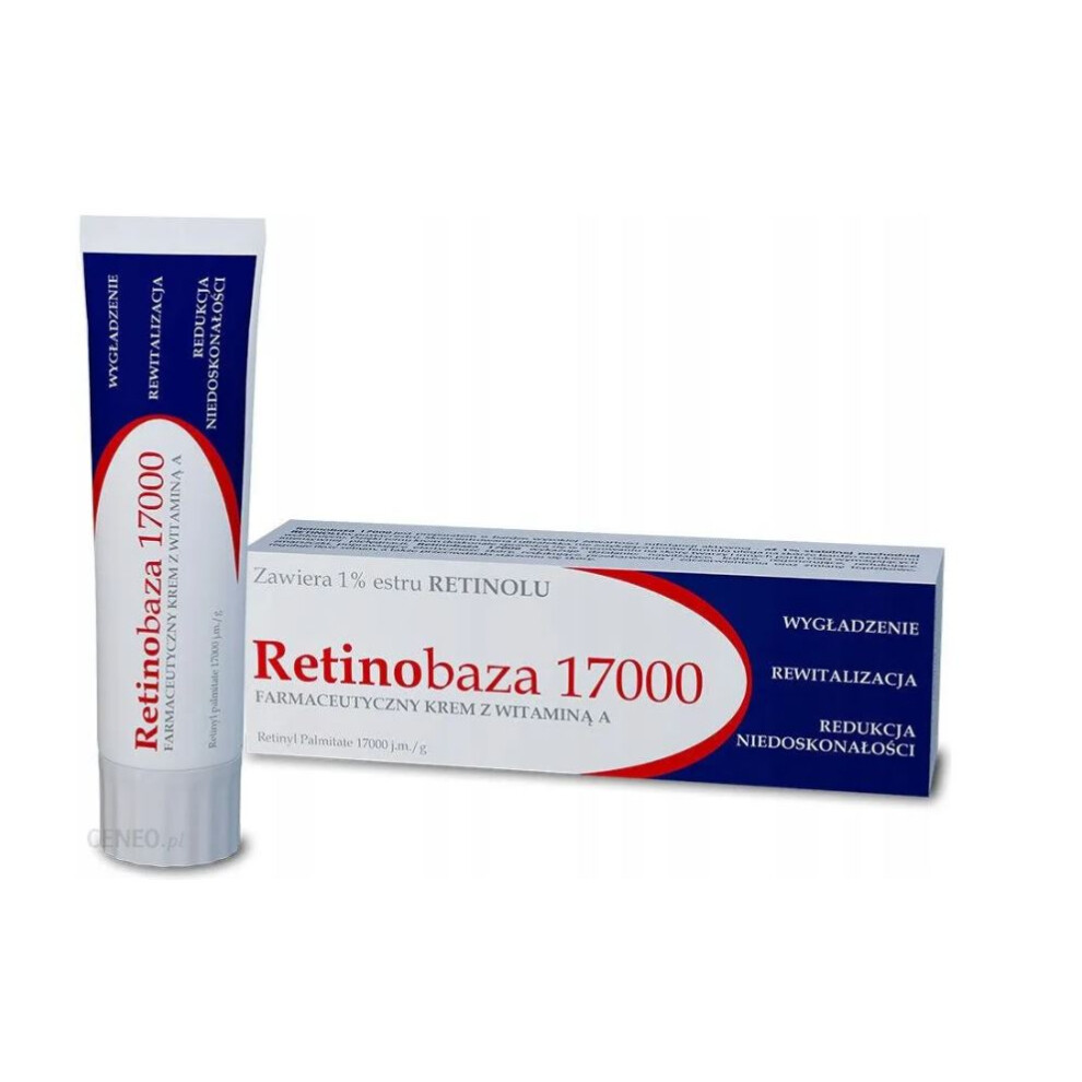 Retinobaza 17000 krem z witaminÄ A 30g vitamin A Retinol cream retimax