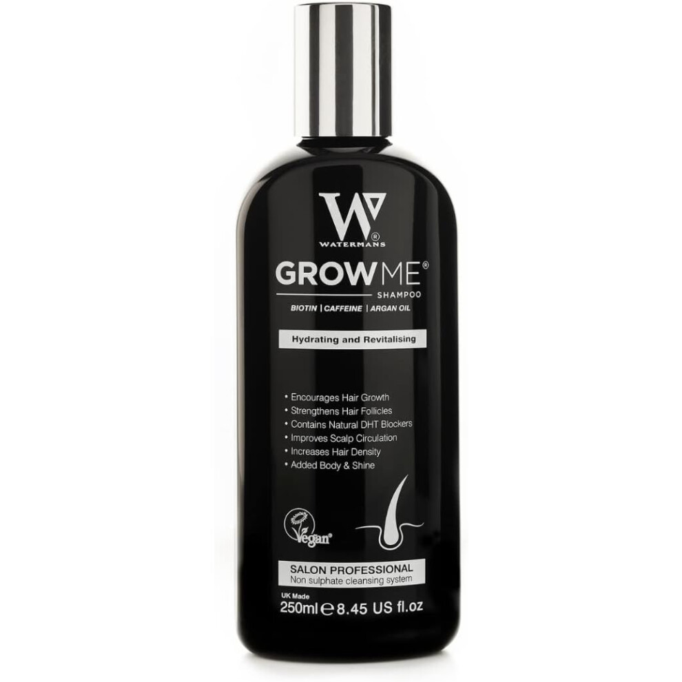 Grow MeÂ® Hair Growth Shampoo - Not just a Caffeine Shampoo we include Biotin, Argan Oil,