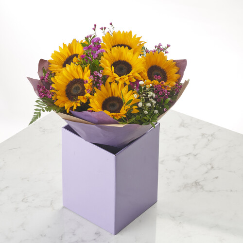 Sunny Sunflower Delight Bouquet 1