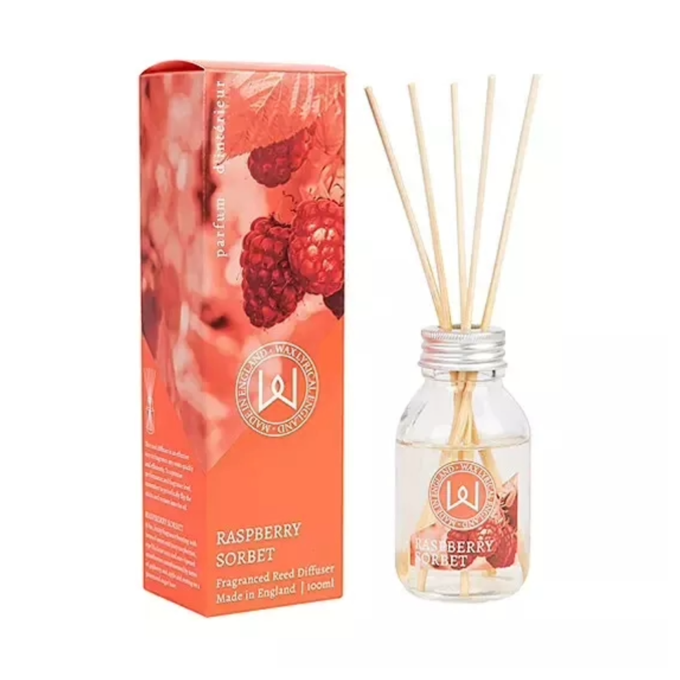 Wax Lyrical Fragranced Reed Diffuser 100ml - Raspberry Sorbet - Made In England