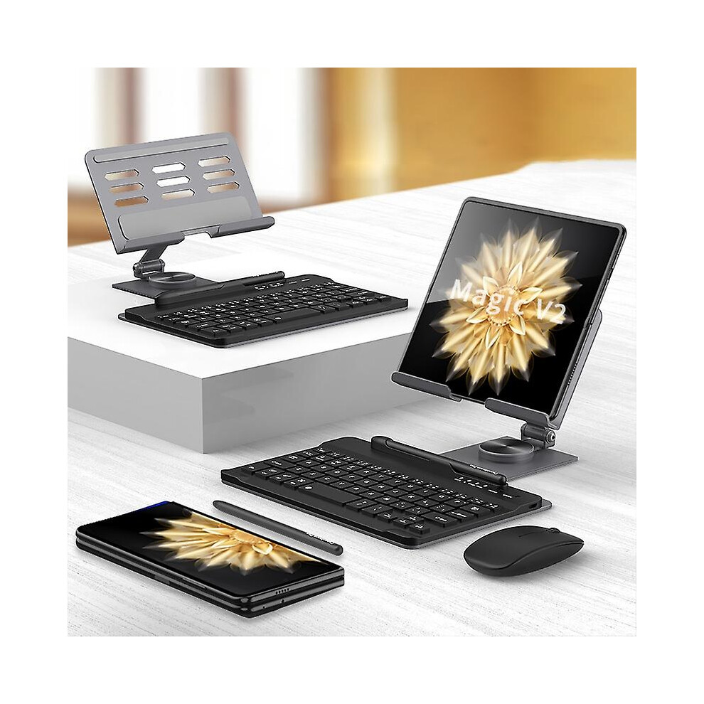 (Grey) Gkk Keyboard Holder Pen Mouse For Honor Magic V2 Grey 9362098179732