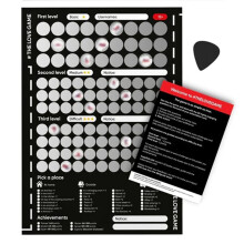 Game Scratch Off Poster Game For Couples Valentine's Day Gifts Wall Poster Her And For Her
