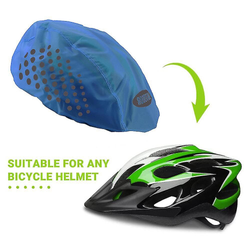Bicycle Helmet Rain Cover With Reflective Strip,  Waterproof