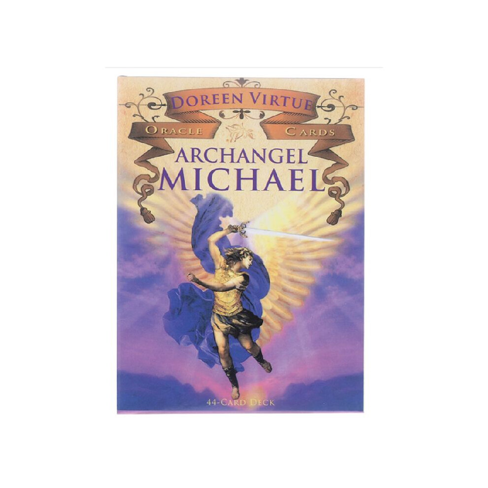 (Archangel Michael) Angel Tarot Cards Deck Doreen Virtue Radleigh Valentine Psychic Oracle Well