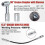 Tool Grease Tip 9-piece Grease Coupler Kit Quick Connect Grease Fittings Complete Lube Accessories 5