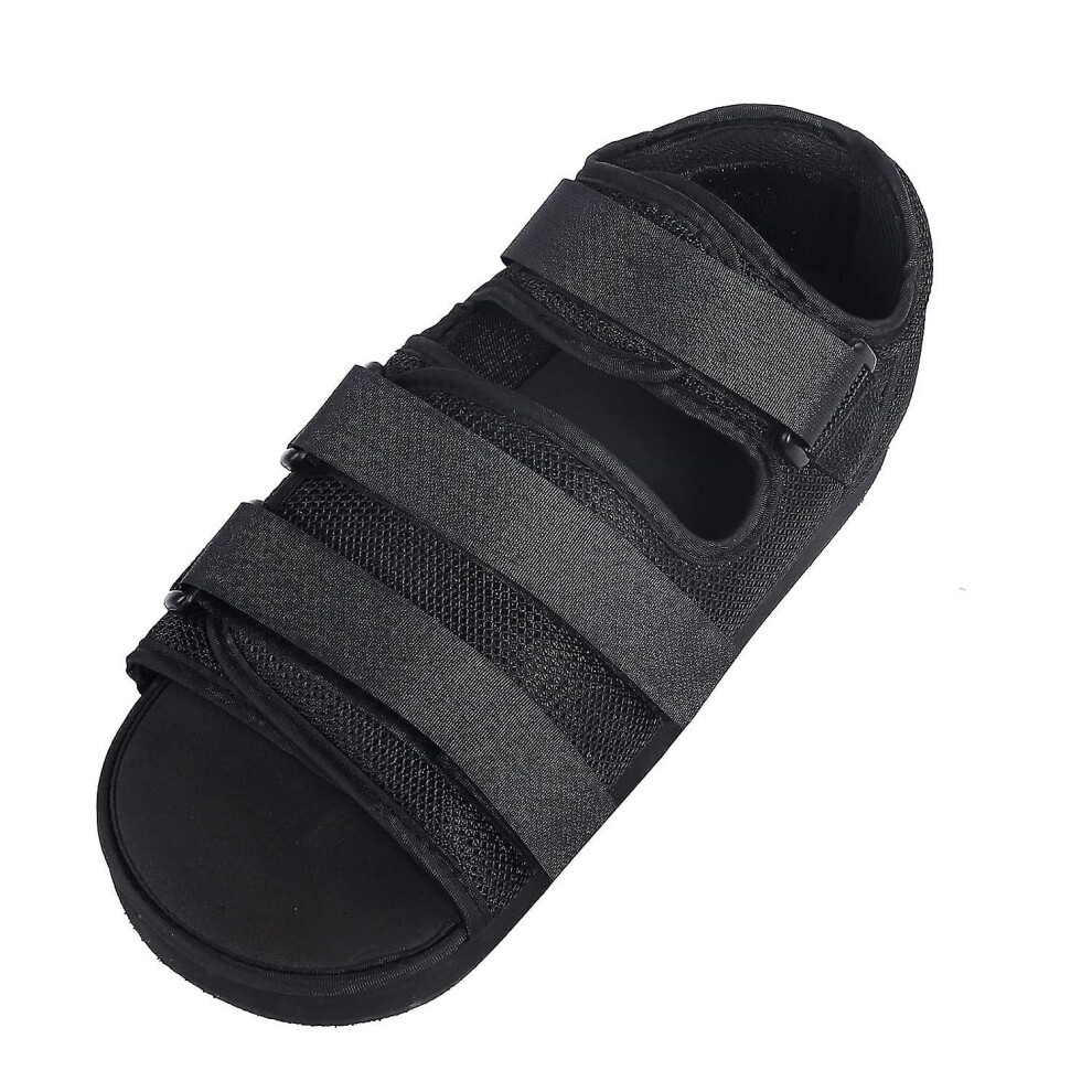 (XL) Post Op Shoe Broken Toe Forefoot Off-loading Healing Shoe Adjustable Foot Big Toe Fracture Walking Boot Splint Medical Rehabilitation Walker For