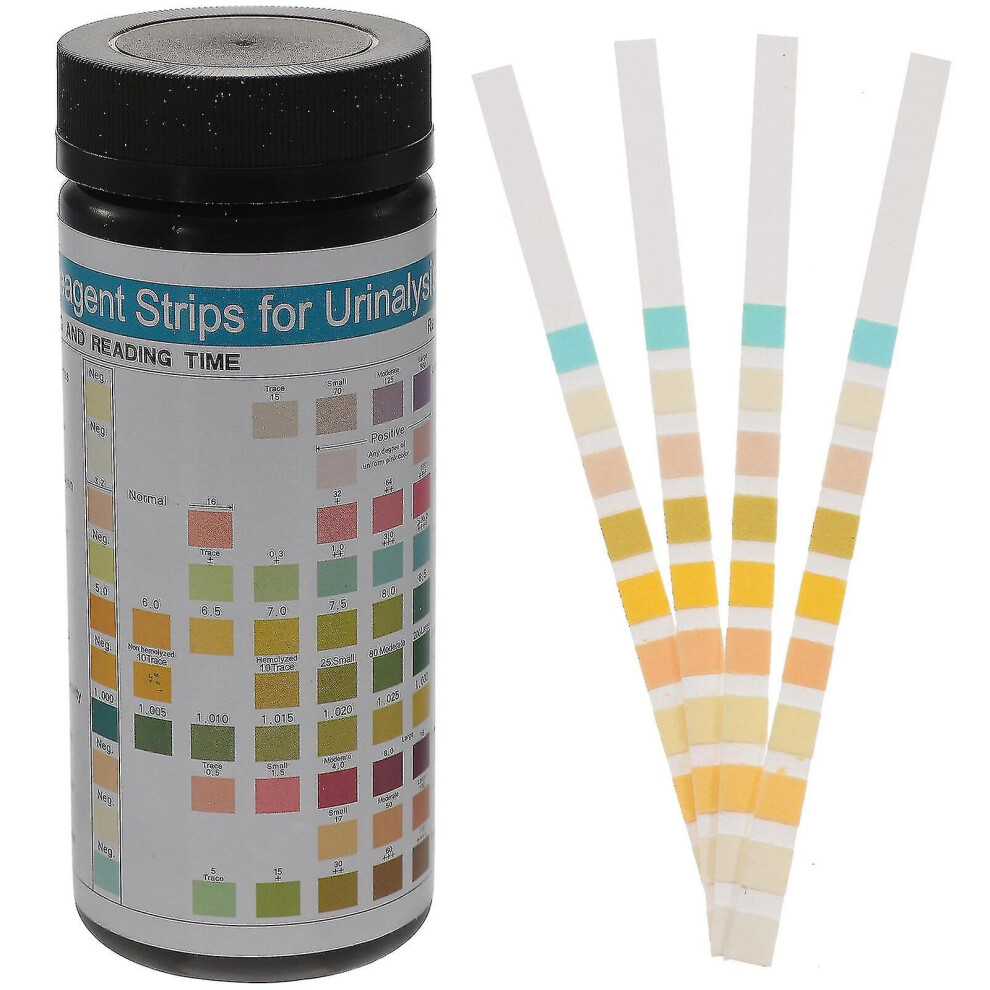 100 Pcs Urine Ph Test Strips Urinalysis Testing Strips Urine Protein Test Strips