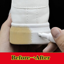 (black) Shoes Stains Removal Waterproof Sneakers Anti-oxidation Pen Repair Complementary Color White Go Yellow Shoe Whitening Cleaning