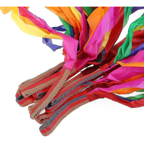 Rainbow Dance Ribbons, 12pcs Rhythm Ribbon Streamers 2