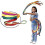 Rainbow Dance Ribbons, 12pcs Rhythm Ribbon Streamers 4