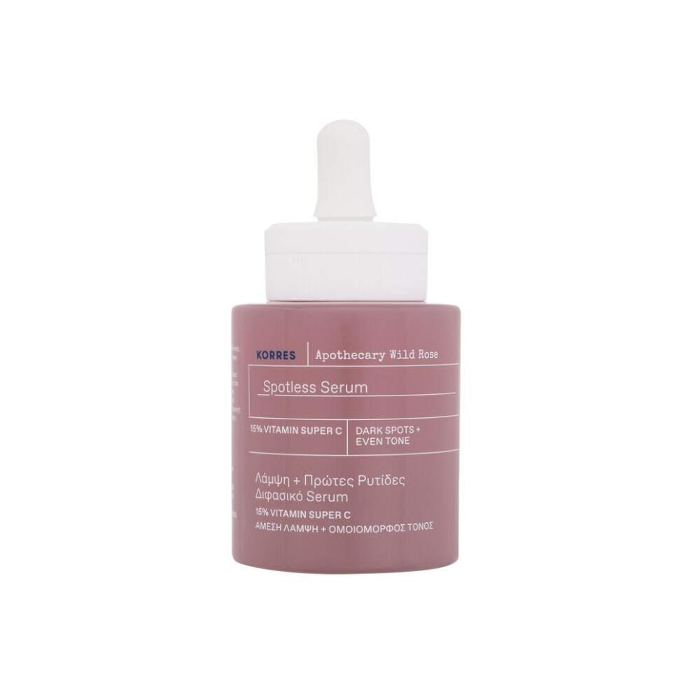 Korres - Apothecary Wild Rose Spotless Serum - For Women, 30 Ml