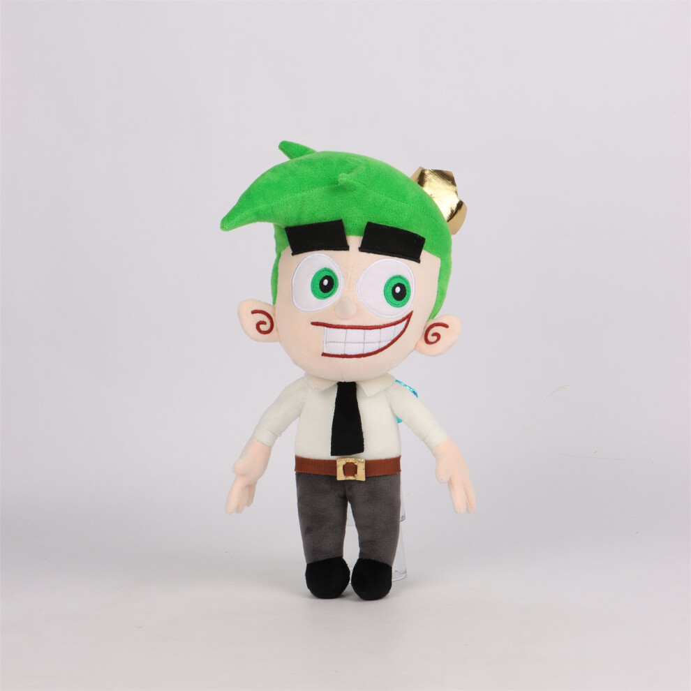 (Cosmo) Fairly The Oddparents Cosmo Wanda Plush Toy Pillow Cartoon Dolls Comfortable