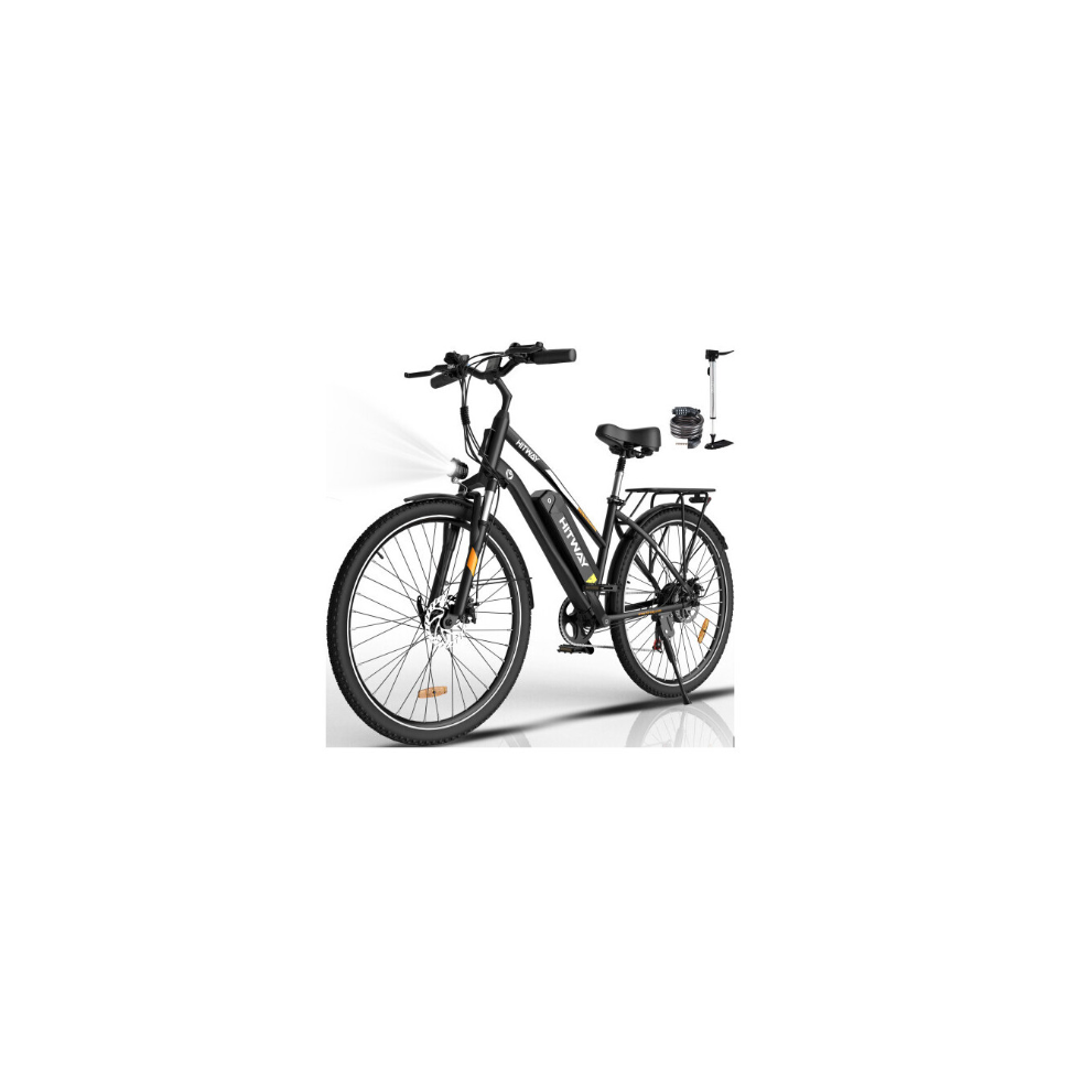 HITWAY Electric Bike for Adults, 28" Commute E bike with 36V 12Ah Removable Battery