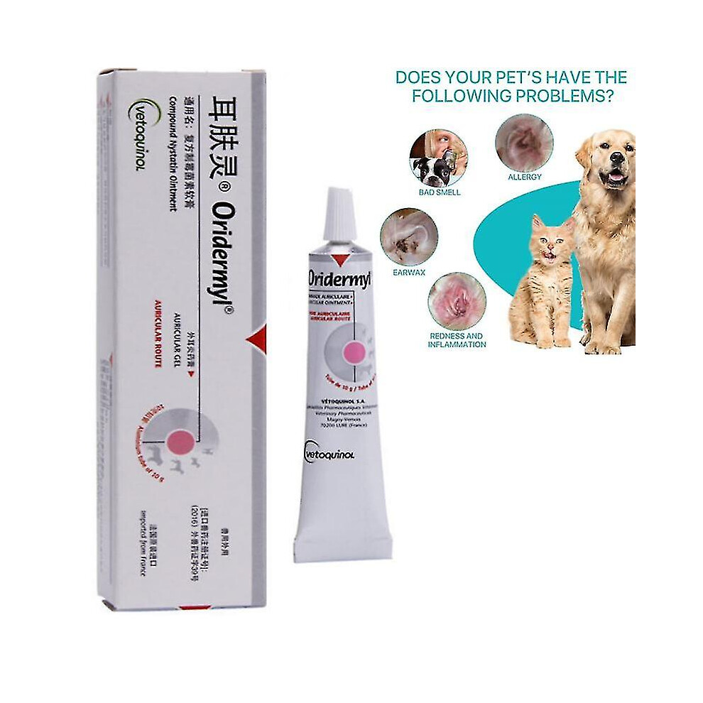 Ear Skin Ling Genuine Dog And Cat Fungus Ear Itching Ear Odor 10g 2024-New