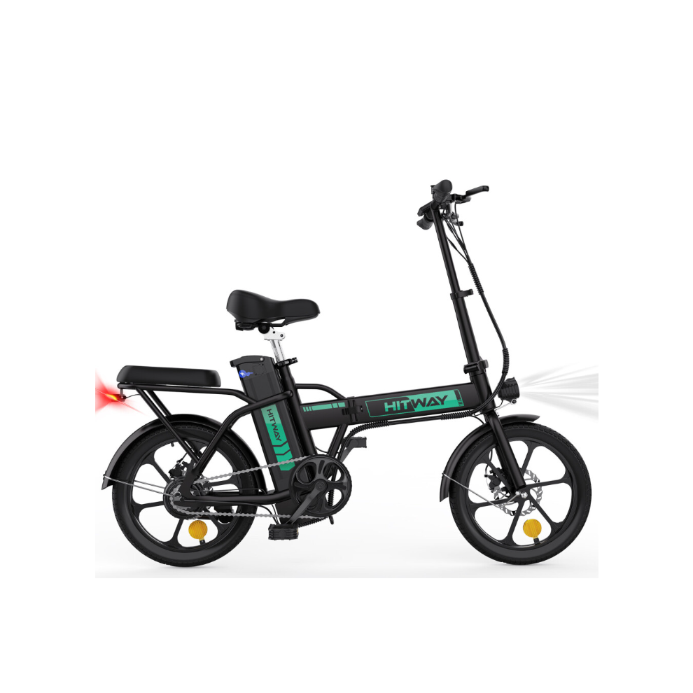 (Black) HITWAYE BK5 250W Motor Range 35-70Km