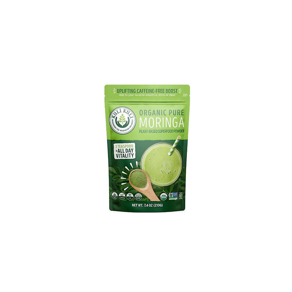 Green Kuli Kuli Pure Moringa Powder, 7.4 Oz (Pack Of 1)
