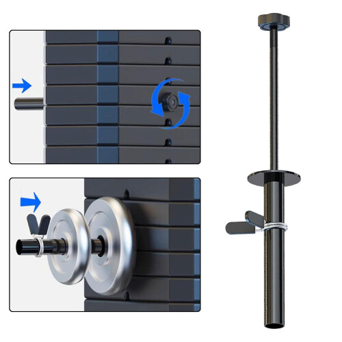 Gym Weight Stack Extender Add Weight Multifunction Exercise Machine Steel Weight Loading Pin For Weight Board 1