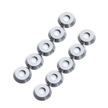 10pcs Diameter 12mm Round Carbide Cutter Insert Fits For Ci3 Wood Turning