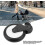 1 Pair Baby Stroller Front Wheels, Replaceable Rubber Front Wheel Set 7.9 * 5.9 * 2.8 Inch 3