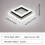 24W Modern Ceiling Lamp, Square LED Ceiling Lights 2