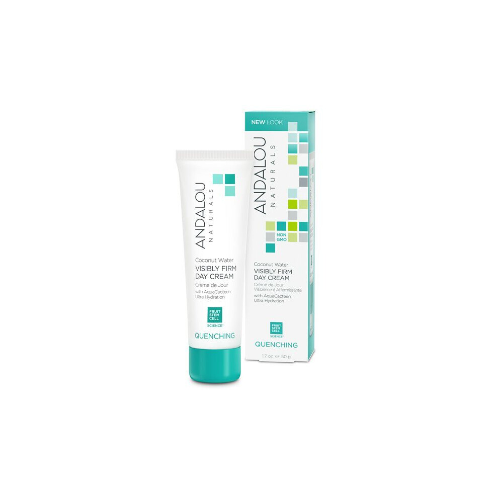 Andalou Coconut Water Visibly Firm Day Ultra Hydration Face Moisturizer 50G Cream