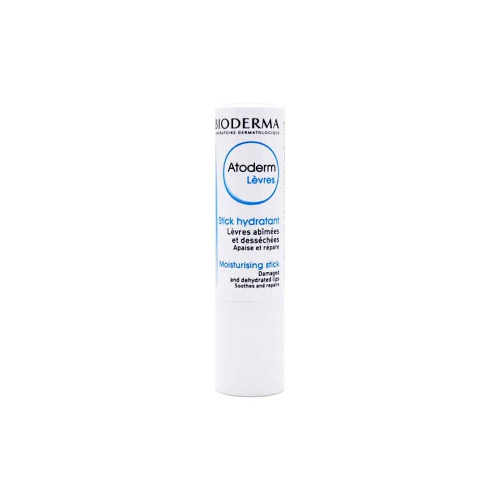 Bioderma Atoderm Moisturizing Stick Nourishing Shea Butter Repairs Cracked Lip Balm 4g