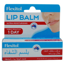 Flexitol Ultra Moisturizing Lip Balm For Dry, Cracked, Chapped or Peeling Lips 10 g