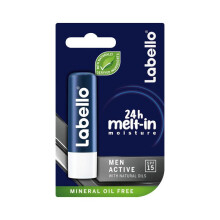 Labello Men Active SPF15 Natural Oils Lip Balm Long-lasting Moisturizing 4.8 g
