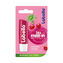 Labello Cherry Shine Natural Oils Lip Balm Long-lasting Moisturizing 4.8 g
