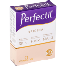 Vitabiotics Perfectil Original 30 Tablets Triple Active Supplement For Skin, Hair & Nails