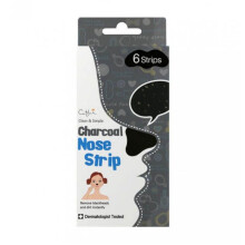 Cettua Clean & Simple Charcoal Nose Strip Remove Blackheads & Dirt 6's