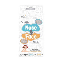 Cettua Clean & Simple Pure White Remove Blackheads, Dirt & Oil Nose & Face Strips (6+6's)
