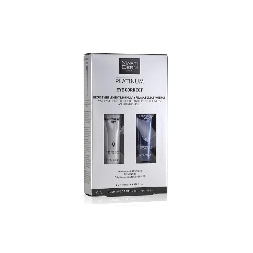 Martiderm Proteoglic Cream Martiderm Eye Correct Day/Night Reducts Under-Eye Puffiness 10 Ml