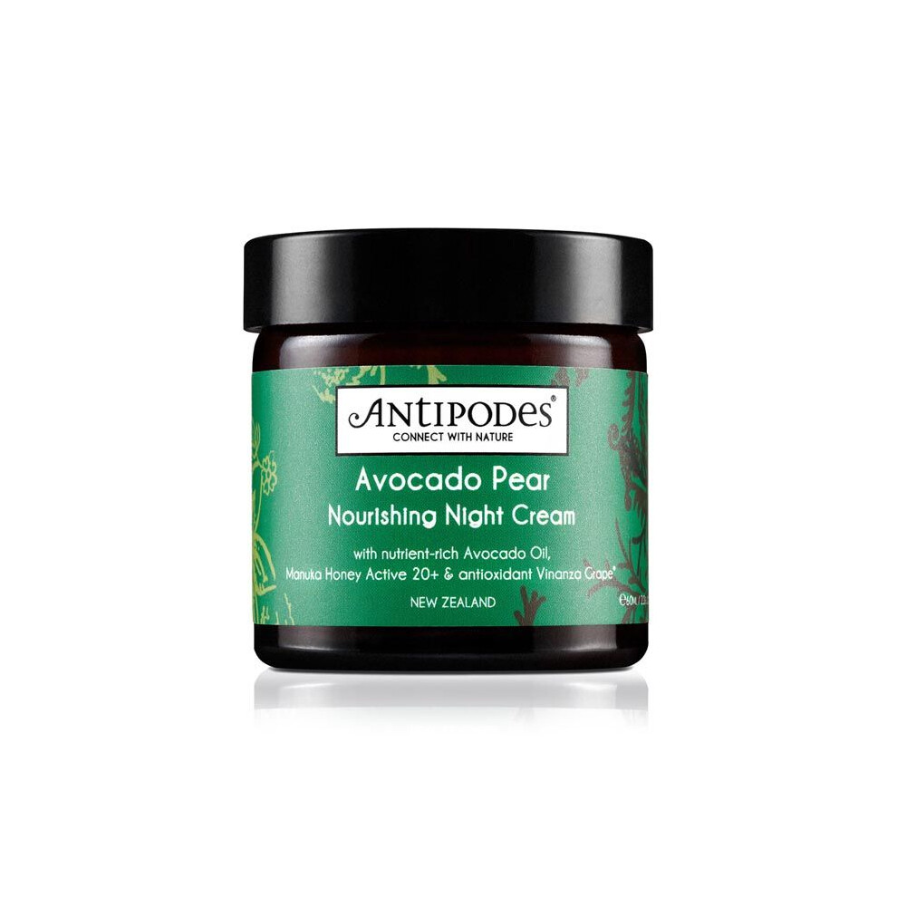 Antipodes Cream Avocado Pear Nourishing Night Rejuvenating Moisturizer Deep Skin Hydration 60Ml