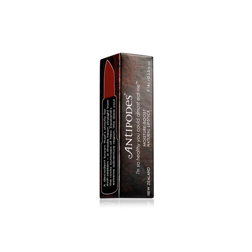 Antipodes Brown Queenstown Hot Chocolate Nourishing Moisture-Boost Natural Lipstick 4G