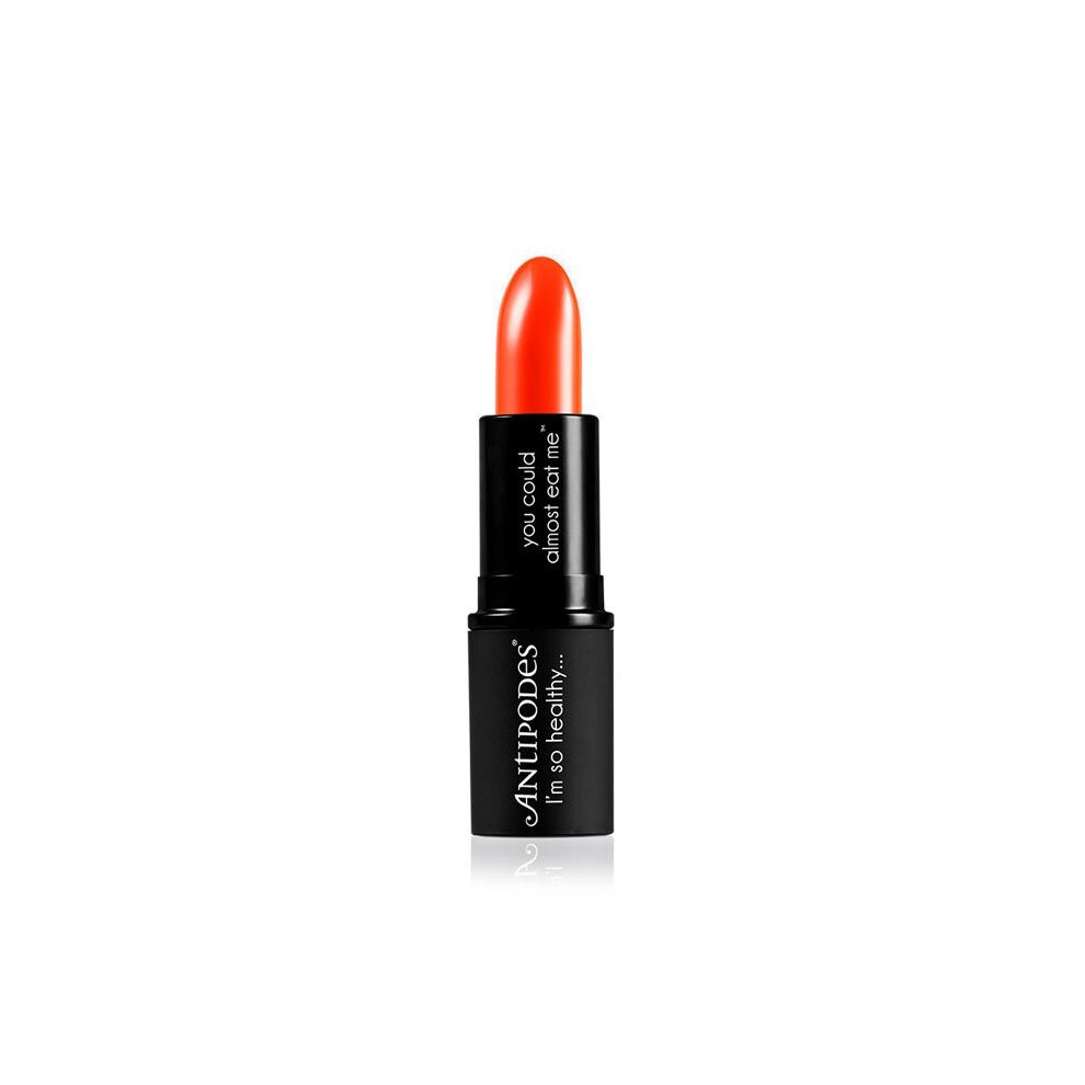 Antipodes Piha Beach Tangerine Nourishing Moisture-Boost Natural Lipstick 4G