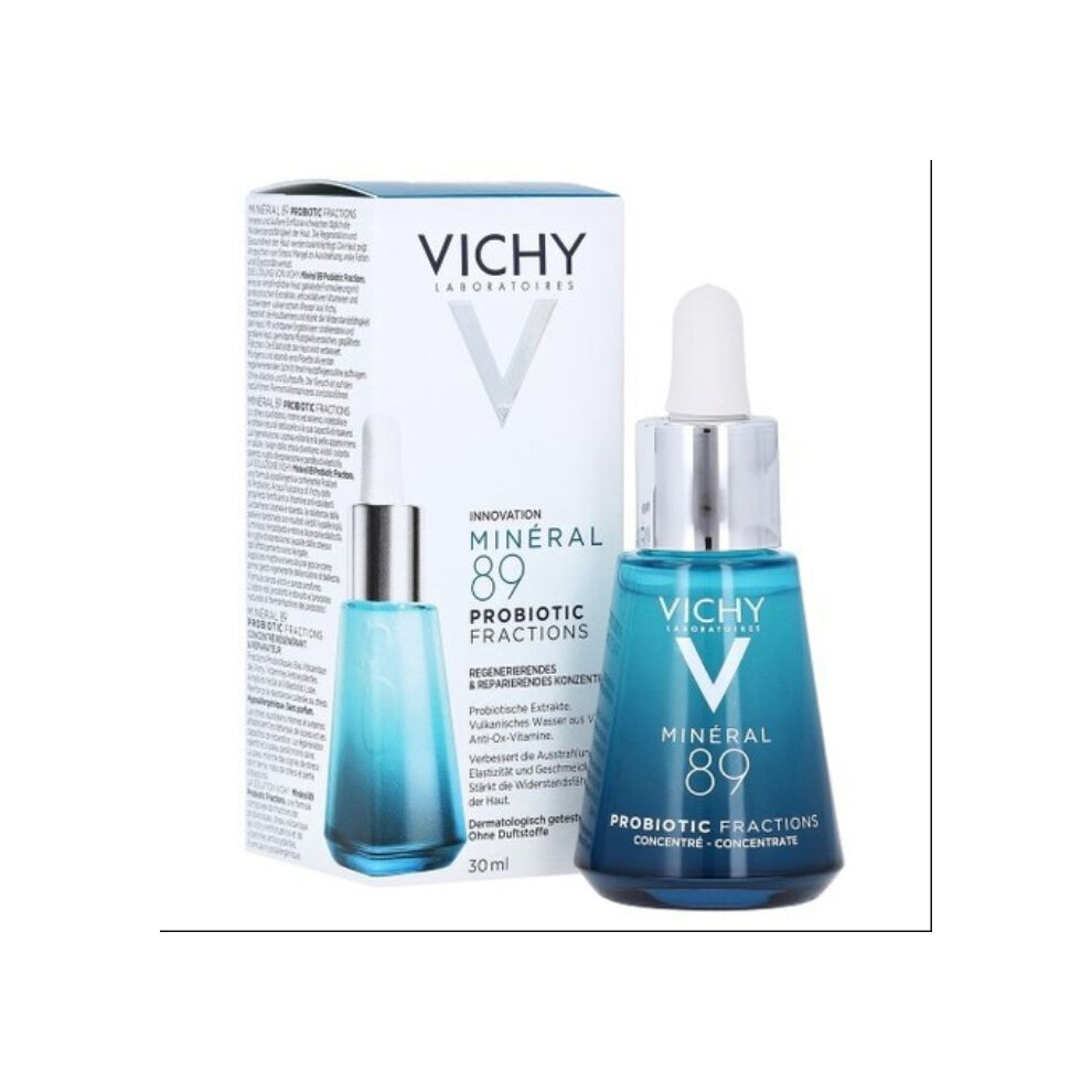 Vichy Mineral 89 Probiotic Serum Reduce Fine Lines Facial Skin Care 30 ml