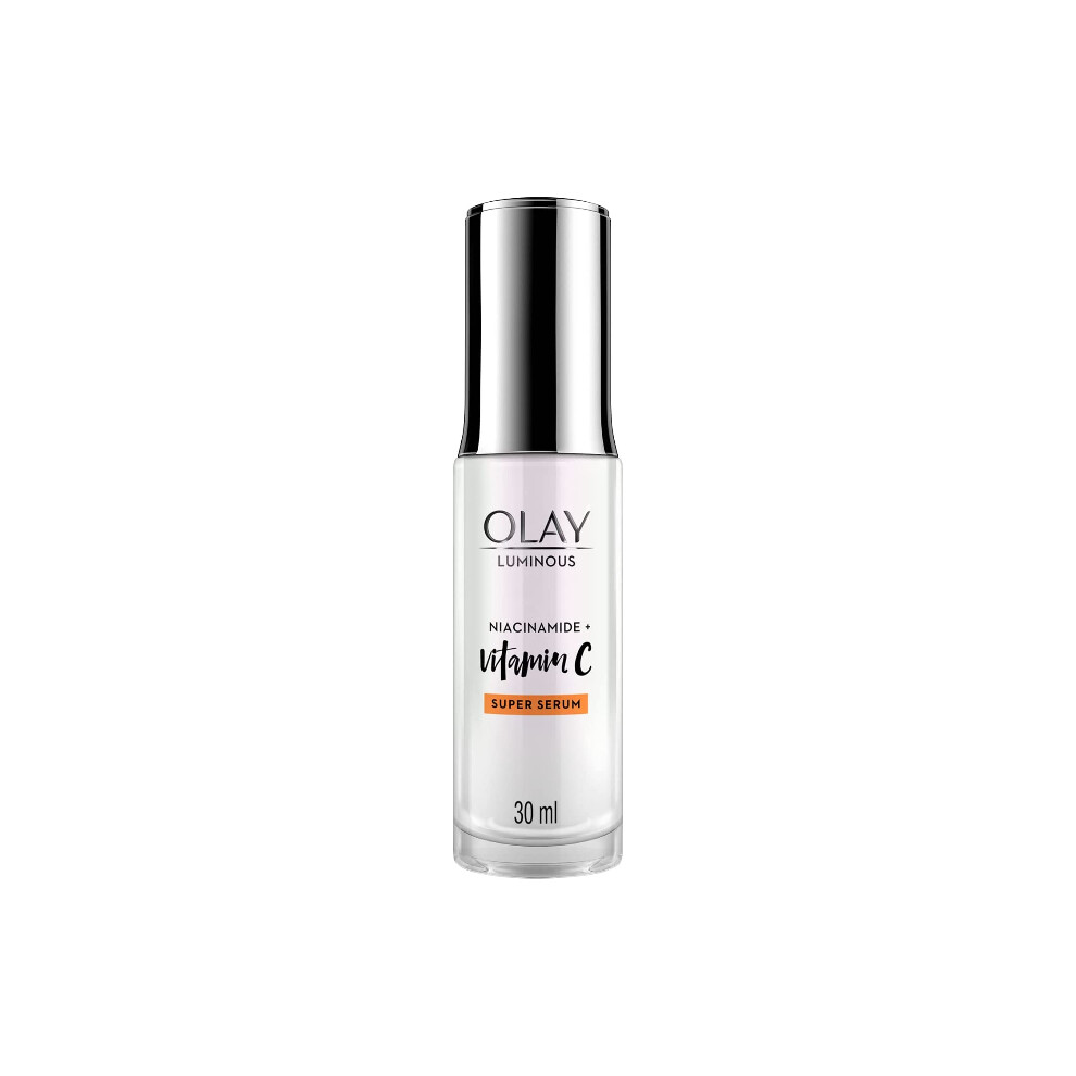 Olay Dark Luminous Niacinamide + Vitamin C Super Serum Reduce Spots Face Serum 30Ml