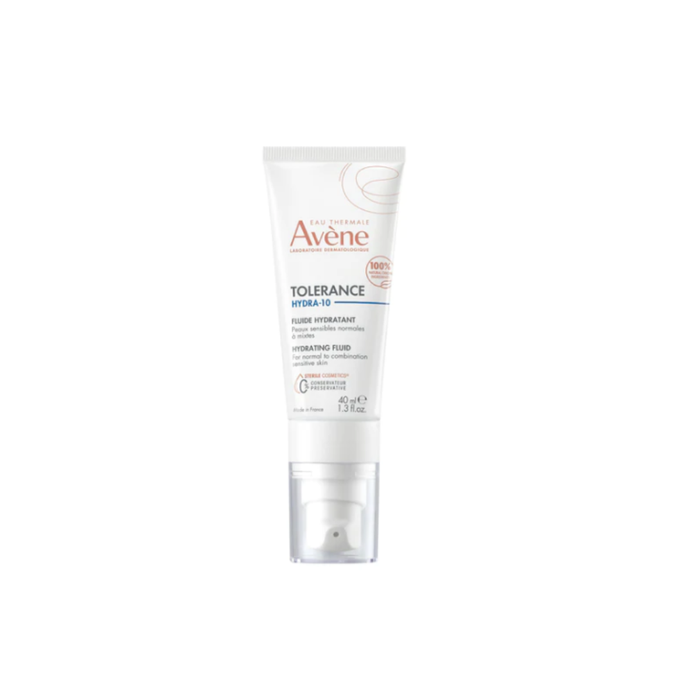 Avene Tolerance Hydra 10 Moisturizing Fluid Lightweight Hydration for Sensitive Skin 40ml