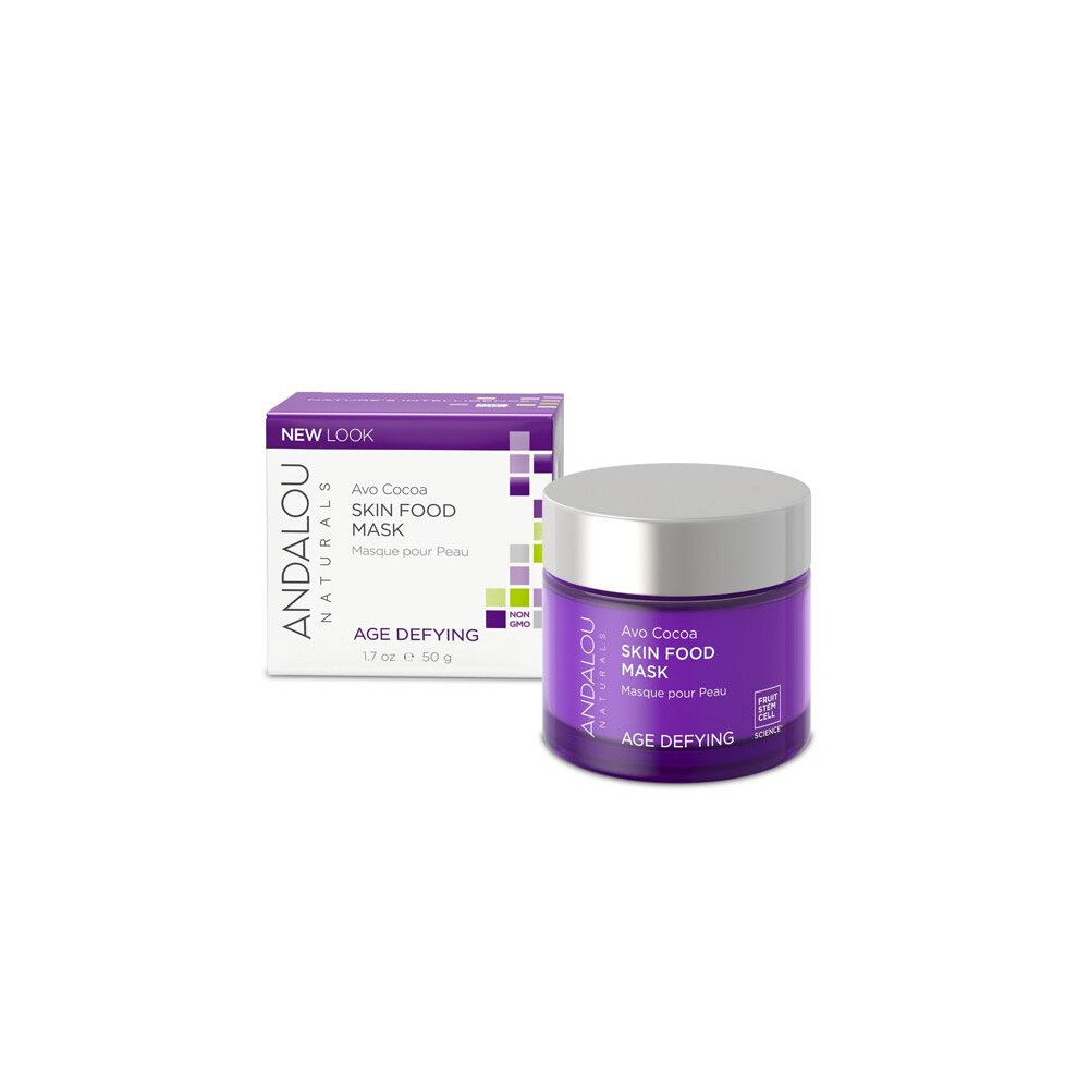 Andalou Avo Cocoa Skin Food Mask Age Defying For Dry Skin 50 Ml