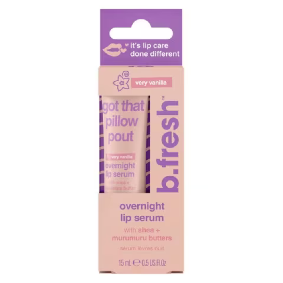 Heaven Fresh B.fresh Very Vanilla Over Night Lip Serum W/ Shea Plus Murumuru Butters Lip Care 15Ml