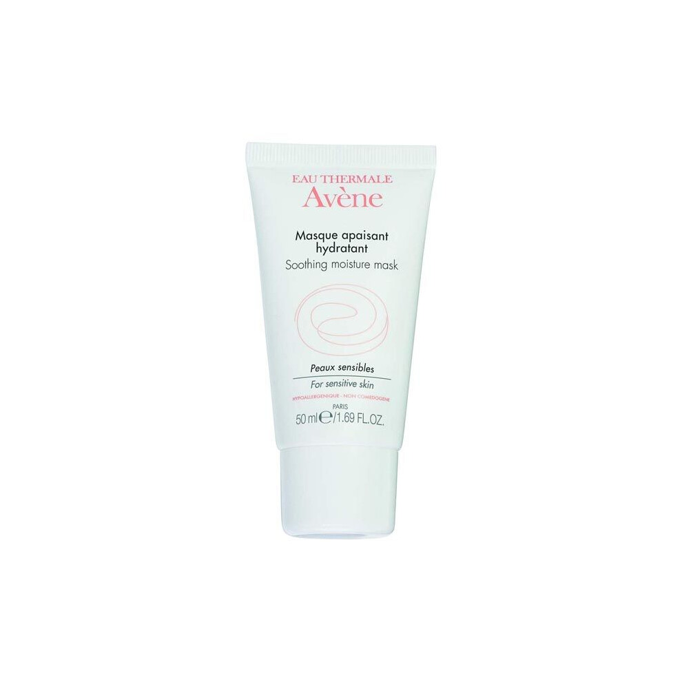 Avene Soothing Moisture Hydrating Face Mask Refines Skin Pores 50 ml