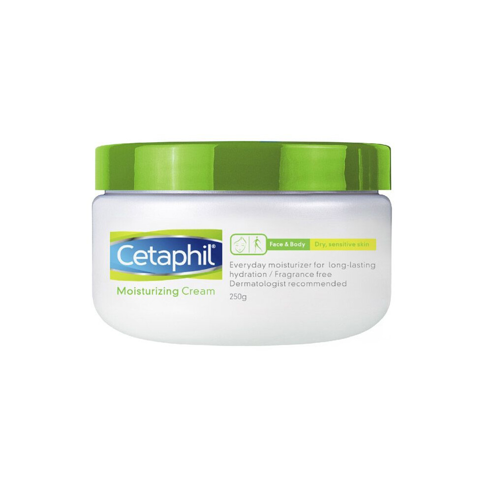 Cetaphil Moisturising Cream Long-Lasting Hydration Non-greasy Daily Skin Care 250 g