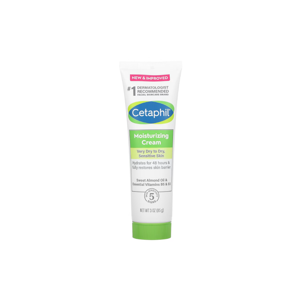 Cetaphil Moisturizing Cream Natural Glowing Skin Non-greasy Moisturizer 100g