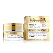 Eveline Gold Lift Expert 50+ Day & Night Cream Face-Lifting Moisturizer 50 ml