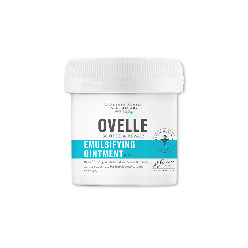 Ovelle Emulsifying Ointment BP-Emollient Moisturiser Softening & Moisturizing Effect 500g