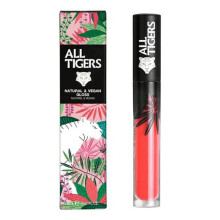 Luciu de buze, All Tigers, Natural & Vegan, Natural, Strălucitor, 701, Visează mai mare, 8 ml