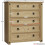 Home Discount Corona 5 Drawer Chest Bedroom Storage Rustic Pine 7