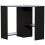 Home Discount (Black) Hetton Corner Computer Desk PC Office Study Table 5