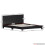 Vida Designs (King Size, Black) Lisbon Faux Leather Upholstered Bed Frame UKFR 3